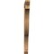 Ekena Millwork Funston Slat Smooth Bracket, Western Red Cedar, 3 1/2"W x 46"D x 46"H BKT04X46X46FST06SWR - alternate 2